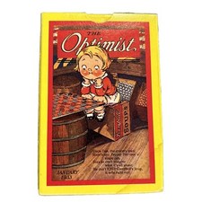 New Open Box Vintage Campbell's Kids Soup Optimist Playing Bridge Cards
