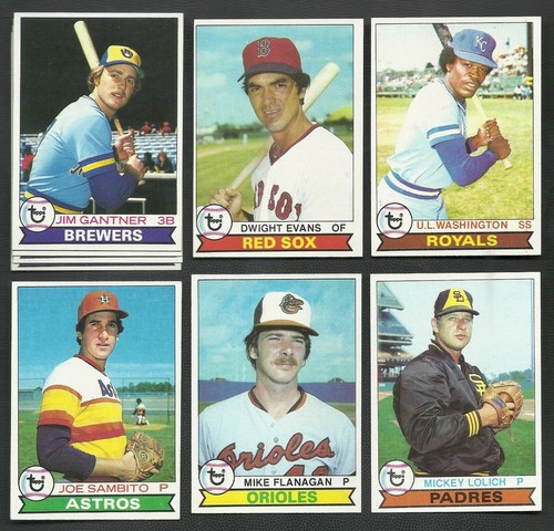 1979 Topps Baseball Pick Choose Finish Your Set (1-499) NM, Nm-Mt - Picture 72 of 242