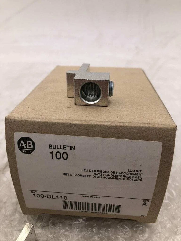 Allen-Bradley 100-DL110 Aluminum Lug Kit -NIB - Image 2 of 3