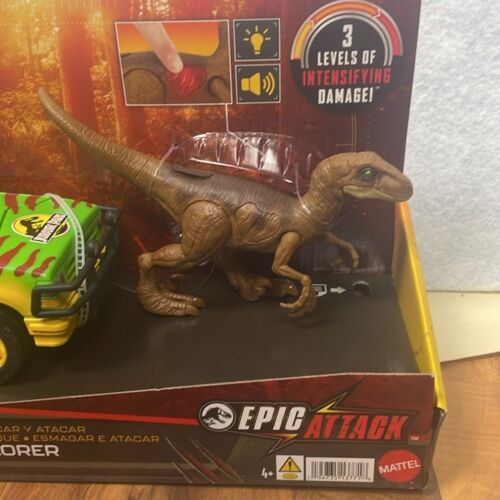 *Rare* Jurassic World Jurassic Park Crash ‘N Attack Ford Explorer SOLD OUT! - Picture 3 of 7