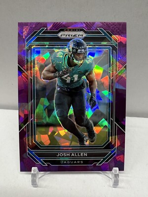 2022 Prizm Purple Cracked Ice Josh Allen /225