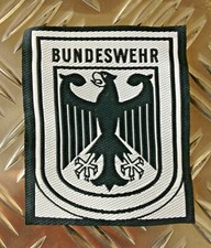 Bundeswehr Aufnäher Deutsche Army Schwarz und Weiß Abzeichen Flicken X 50 - Neu