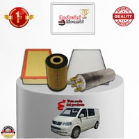 Set Service 4 Filter VW Multivan 2.0 Tdi 75KW 102CV Von 2009->