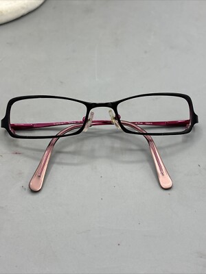 Bebe Eyeglasses Tatiana Jet Pink Frames 51 [] 17 130 Flex Hinges