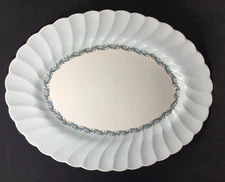 Myott Blue Chelsea Serving Platter  #6150  Staffordshire England Old Chelsea