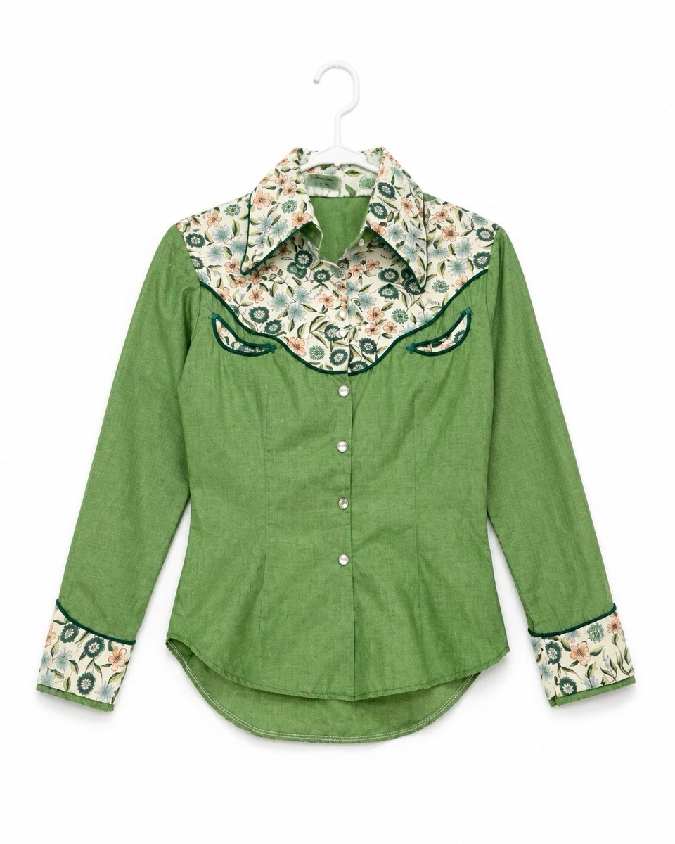 Western 1970s Vintage Tops for Women for sale - eBay