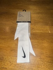 Nike Dry Head Tie Youth Dri-Fit White 87262 Adjustable New With Tags