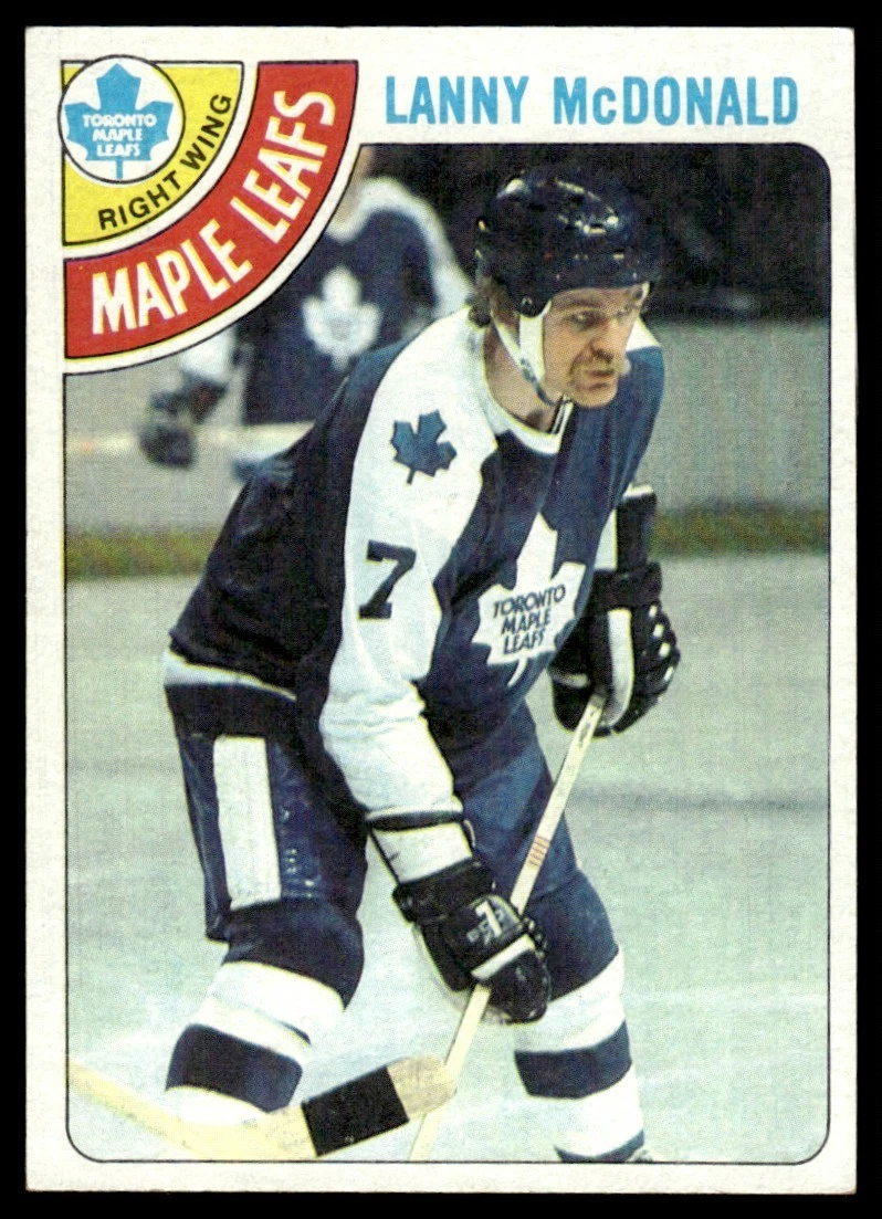 1978-79 Topps Lanny McDonald Toronto Maple Leafs #78