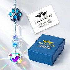 Dog Memorial Gifts for Loss of Dog, Pet Memorial Suncatcher for Bereavement G...
