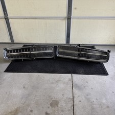 1971 1972 Dodge Charger Hide Away Concealed Headlights Grille Inserts