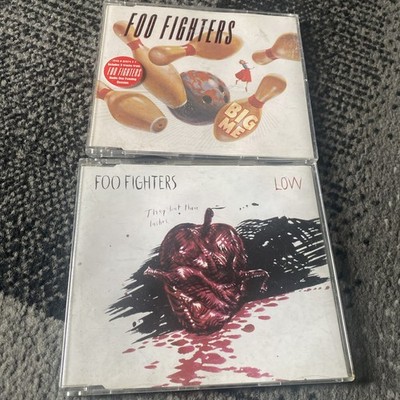 2 x FOO FIGHTERS  CD Singles. Low  , Big Me 