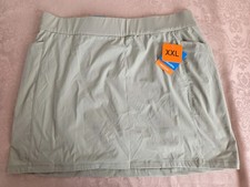 NWT Columbia Women's Omni Shield Regular Fit TG Jupe Pull On Skort Safari XXL
