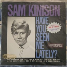 Sam Kinison Have You Seen Me Lately?  Gold Label Promo Album With Hype Stickers