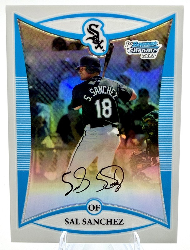 2008 Bowman Chrome - Prospects Sal Sanchez #BCP83 Refractor /599 (RC)