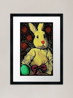 Vincent van Floppy-Ears (#04) Van G gerahmtes Wandbild Poster Leinwanddruck Bild