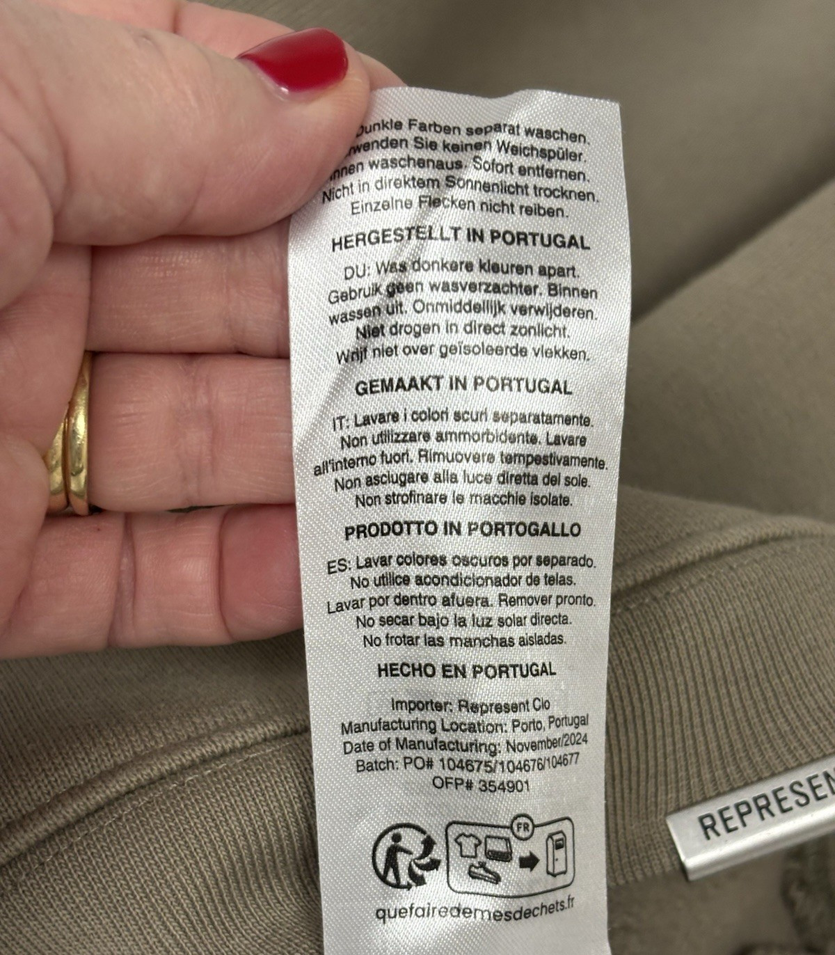 Men’s Represent Initial Oversized Boxy Sweater Je… - image 10