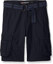 Southpole Utility Cargo Shorts - Youth size 12, New Navy color