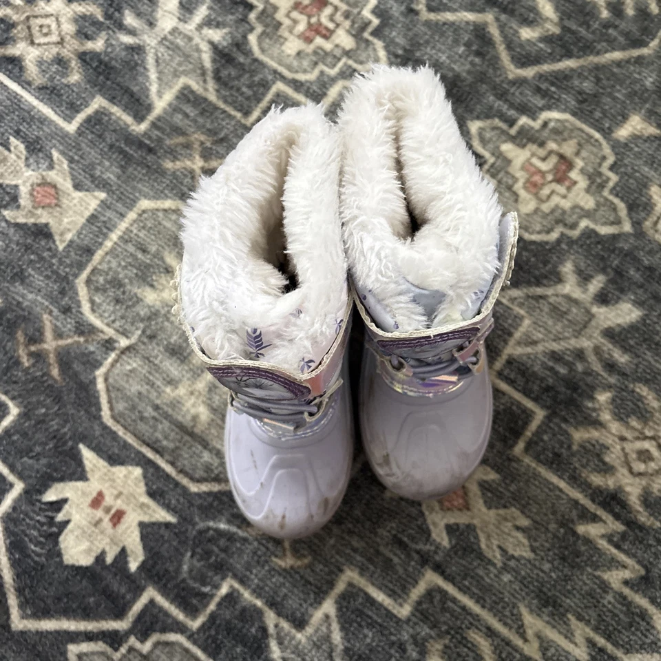 Disney Niñas Frozen Invierno Botas de Nieve Niño Pequeño Talla 10 Foto 4 de 4
