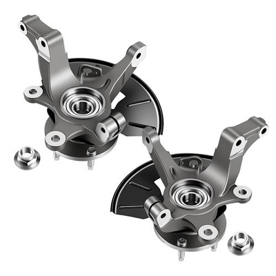 2PCS Front Steering Knuckle & Wheel Bearing Hub Assembly for Ford Mercury Mazda