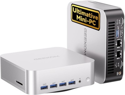 GEEKOM A9 Max Mini PC AMD Ryzen AI 9 HX 370 32GB DDR5+ 1TB SSD Mini PC Desktop
