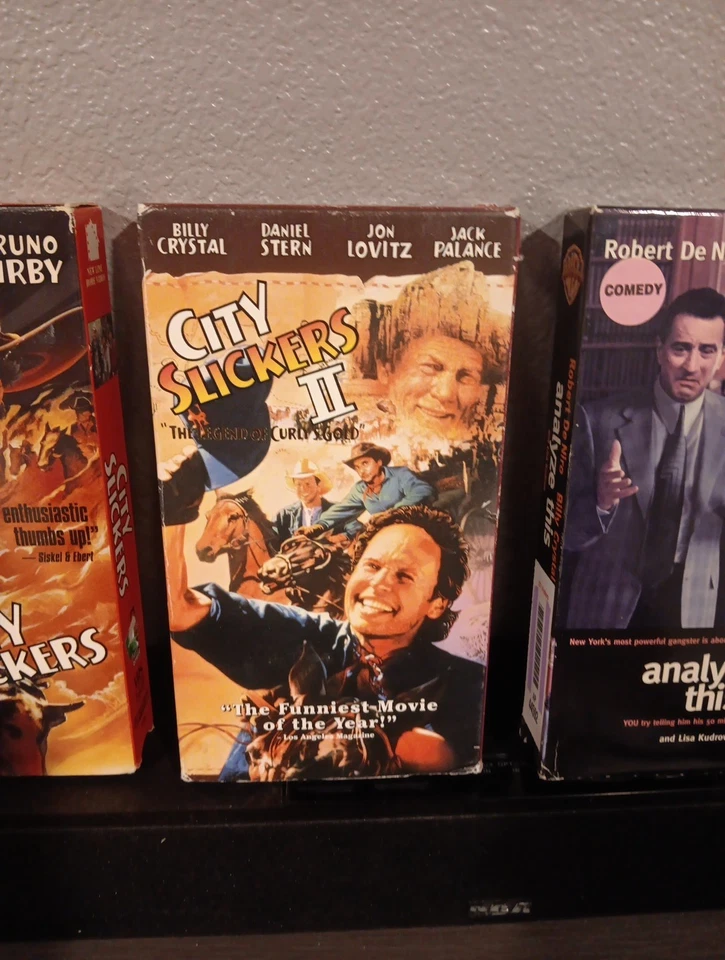 VHS Lot City Slickers, Analyze This That Foto 3 de 4