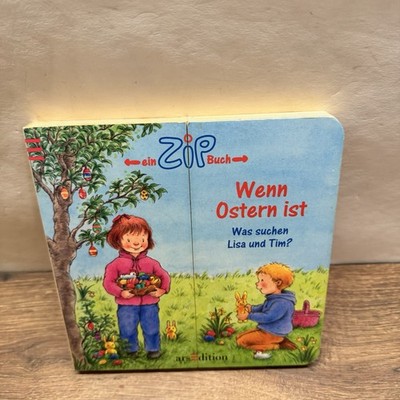Wenn Ostern ist Kinderbuch Pappbilderbuch Easter Vintage Sammler gebraucht