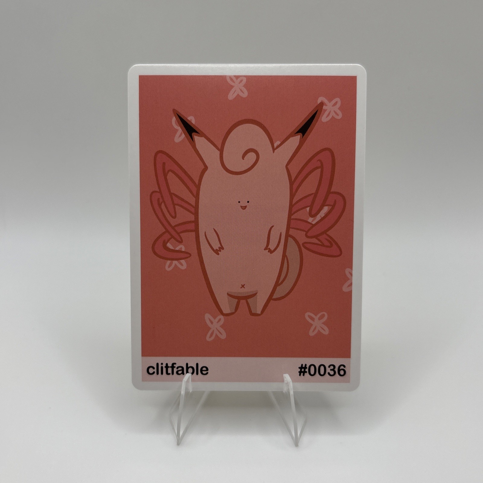 Clefable (clitfable) #36 - First Print Pookiemoot Fan Art - Pokemon