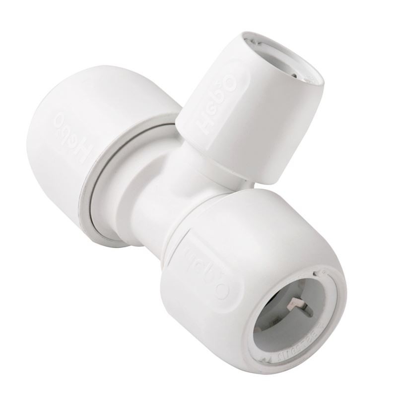 Hep2o White Branch Reduced Tee 28X28x15mm Hd13a/28W - Image 2