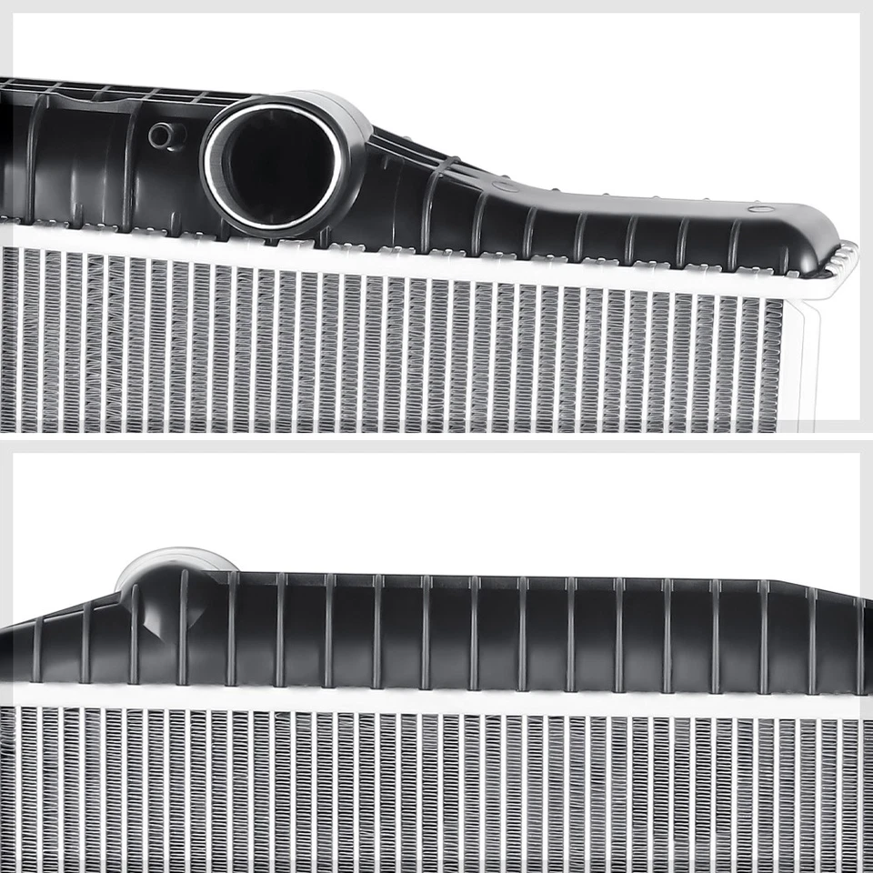 [2 filas] Radiador de núcleo de aluminio estilo OE para 96-09 Volvo VNM/VNL/WC/WX/Mack CXN Foto 4 de 4