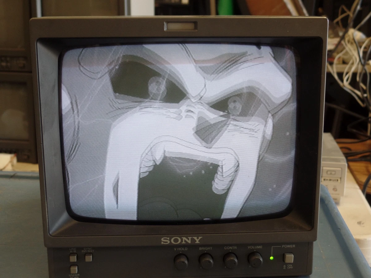 値下げ完動スーパーファインピッチソニーブラウン管モニター　PVM-1442QM Sony PVM-1442QM 14