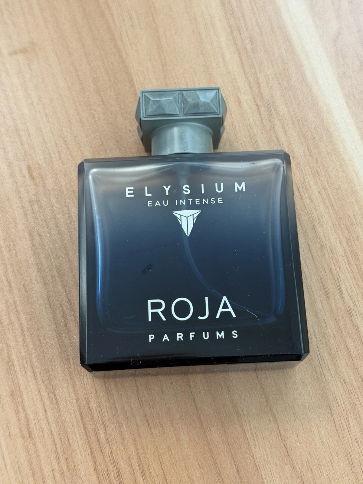 EMPTY BOTTLE Roja Elysium Eau Intense 100ml 3.4oz Bottle collectors item