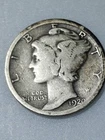 1920 D Mercury Dime - Fine to Very Fine Condition