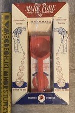 Vintage NEW Mark Fore Golf Ball Marker Kit, Model 500 NOS OLD RARE