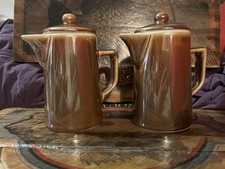 Vintage Fraunfelter Ceramic Tea/Creamer Pot S...