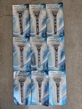 NEW sealed 2001 Gillette Mach 3 Turbo Razor lot of 9 NOS old stock