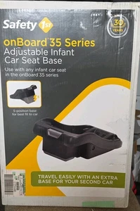 Safety 1st OnBoard 35 Series  Adjustable Infant Car Seat Base New