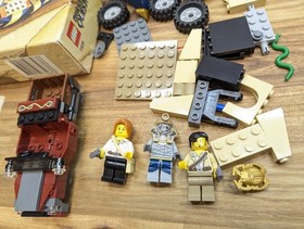 Lego Pharaoh's Quest 7325 Cursed Cobra Statue Mummy Mummy Egypt Vintage Classic