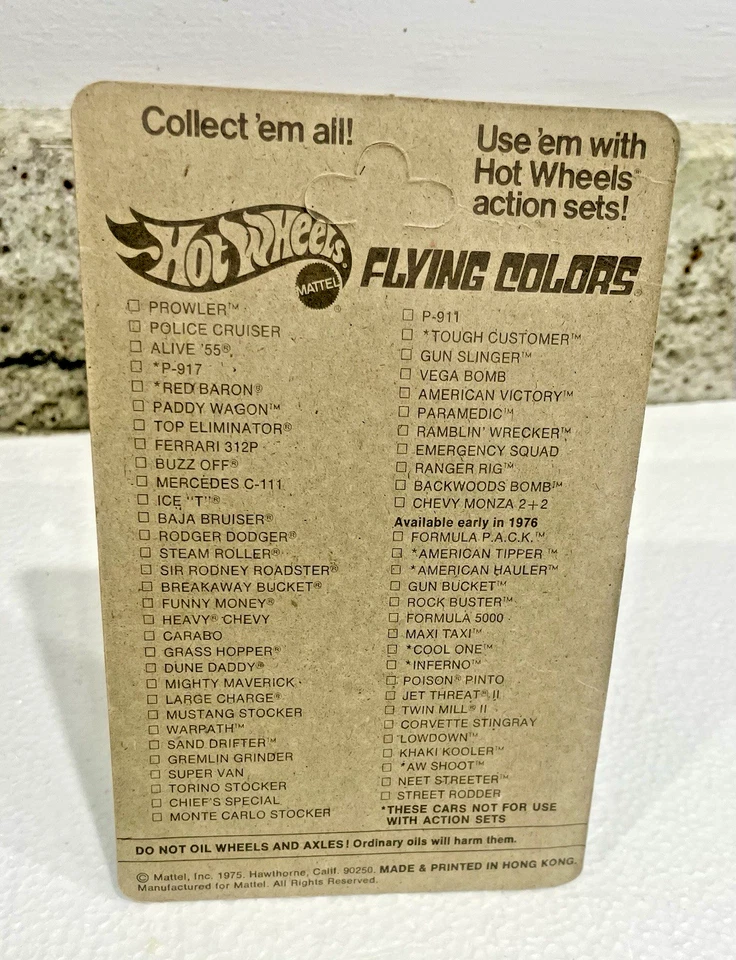 Hot Wheels Redlines Flying Colors Ranger Rig Mint In Bp - Image 4 of 4