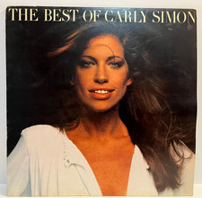 CARLY SIMON - The Best Of (1975 UK Pressing) - 12" Vinyl Record LP - VG+