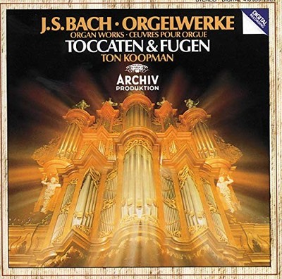 JOHANN SEBASTIAN BACH TON KOOPMAN - Bach: Organ Works Toccatas & Fugues - CD