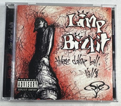 Limp Bizkit - Three Dollar Bill Yall CD Album 1997 Nu Metal Flip Interscope HTF