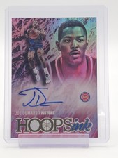 JOE DUMARS 2020-21 HOOPS INK AUTO #HI-JDU PISTONS BASKETBALL Q7035