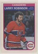 1982-83 O-Pee-Chee Larry Robinson #191 HOF 0c4