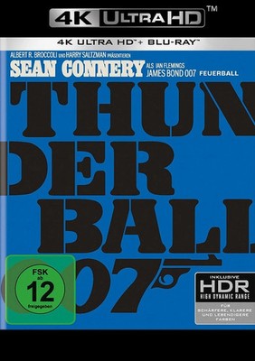 James Bond 007 - Feuerball - 4K Ultra HD - UHD+BLU-RAY - NEU + OVP