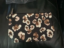 Thirty One Autumn Bouquet Tapered Pouch NWT