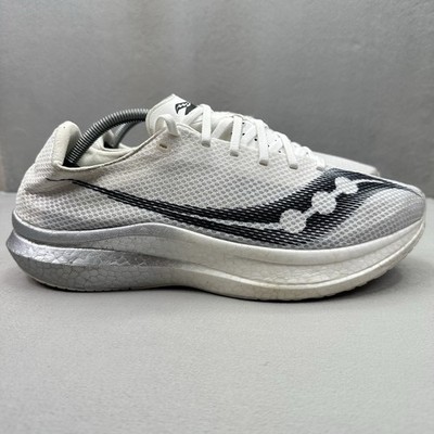 Saucony Endorphin Pro+ Mens Size 11.5 Shoes White Athletic Running Sneakers