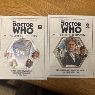 Doctor Who The Complete History Volume 89 and 90 stories 275 276 2 book lot