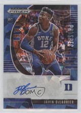 2020 Panini Prizm Draft Picks Prospect Blue Ice 30/75 Javin DeLaurier Auto 04tz