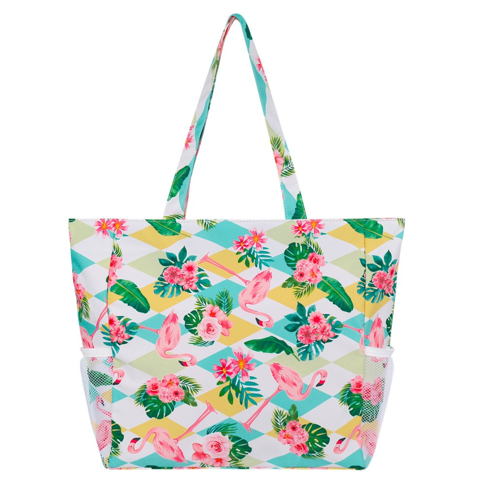 Borsa Mare Simpatica Spiaggia Sacca Da Piscina Tote Stampata