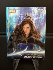 2025 Topps Chrome Marvel Studios - Black Widow Blue Ray Wave